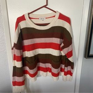 Madewell Patch Pocket Pullover Sweater